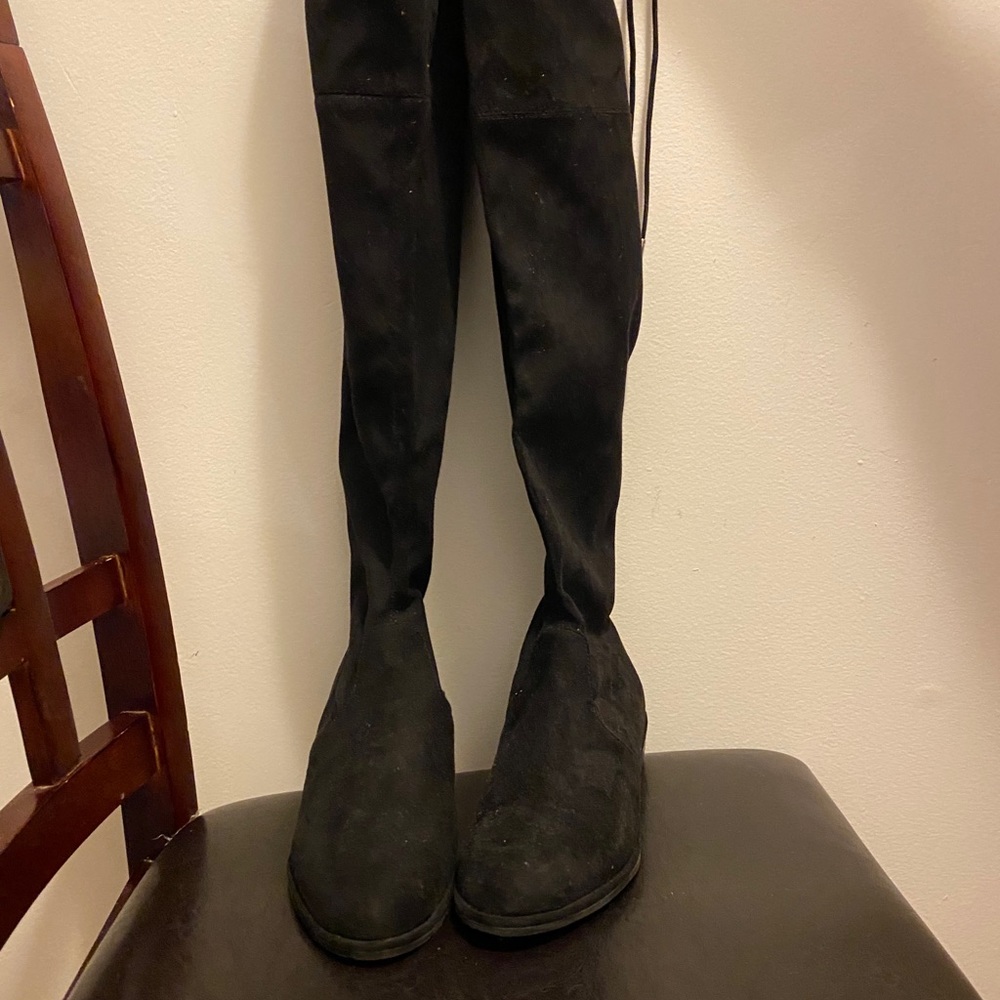 Over the knee boots.